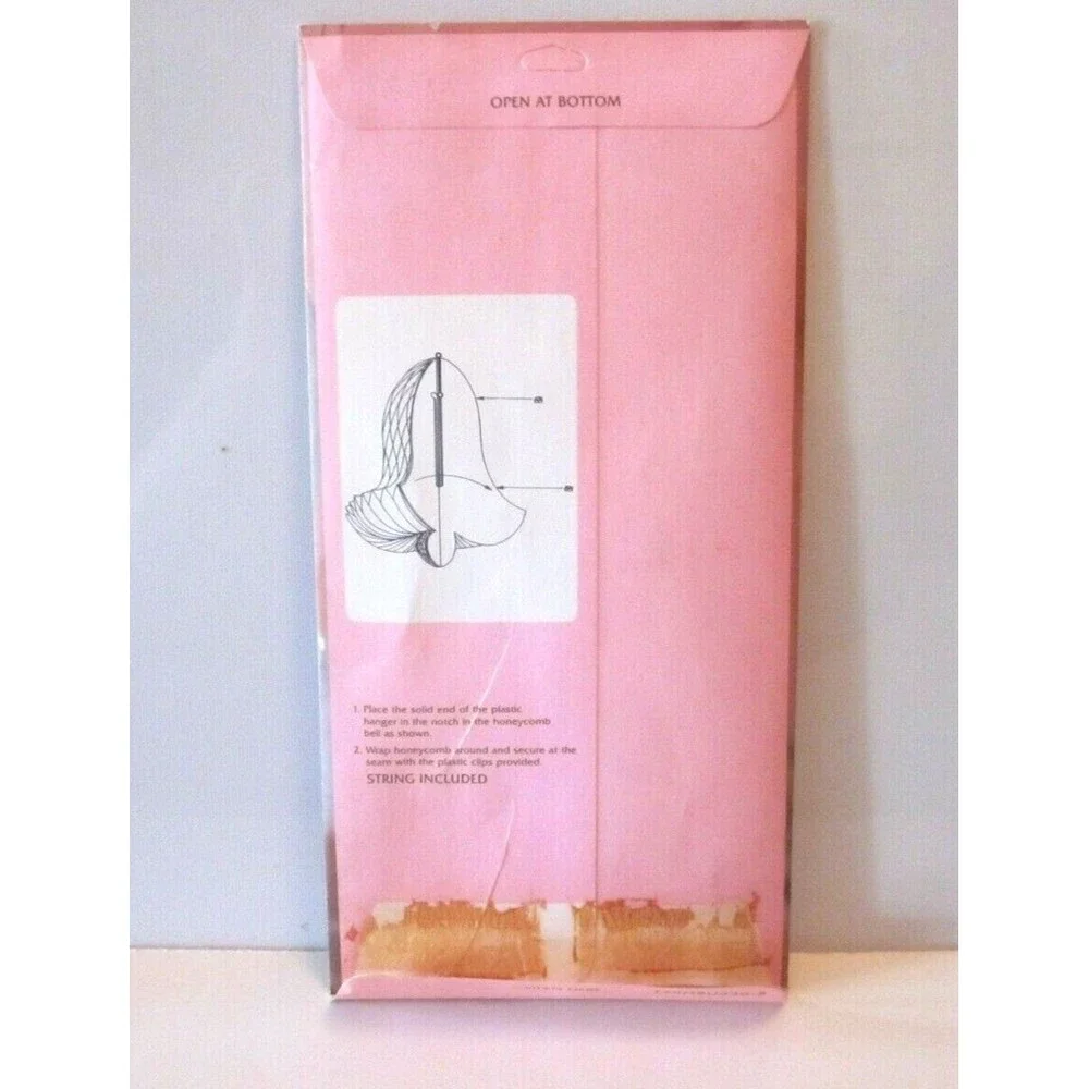 Vintage Hallmark Paper Honeycomb Bell 1980   9
